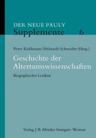 Geschichte Der Altertumswissenschaften