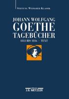 Johann Wolfgang Goethe: Tagebücher