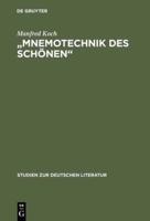 "Mnemotechnik Des Schönen"