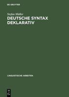Deutsche Syntax Deklarativ
