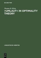 ›Umlaut‹ in Optimality Theory