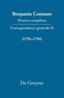 Correspondance 1793-1794