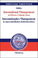 International Management in Diverse Cultural Areas / Internationales Management in Unterschiedlichen Kulturbereichen