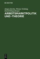 Arbeitsmarktpolitik Und -Theorie