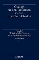 Thüringische Staaten Sachsen-Weimar-Eisenach 1806-1813