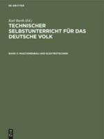 Maschinenbau Und Elektrotechnik