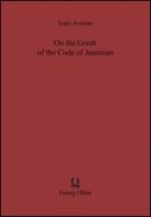 On the Greek of the Code of Justinian