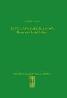 Etyma Afroasiatica Nova