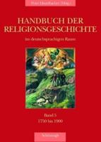 Handbuch Der Religionsgeschichte Im Deutschsprachigen Raum