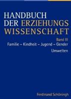 Handbuch Der Erziehungswissenschaft