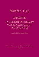 Chronik - Laterculus Regum Vandalorum Et Alanorum