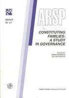 Constituting Families: A Study in Governance