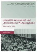 Universitat, Wissenschaft Und Offentlichkeit in Westdeutschland