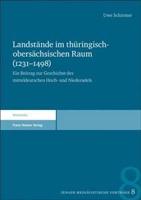 Landstande Im Thuringisch-Obersachsischen Raum (1231-1498)