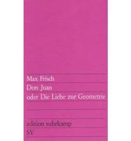 Don Juan, Oder, Die Liebe Zur Geometrie