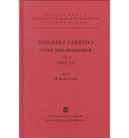Diogenes Laertius Vitarum Philosophorum Libri