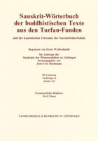 Sanskrit-Worterbuch Der Buddhistischen Texte Aus Den Turfan-Funden. Lieferung 28