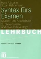 Syntax fürs Examen