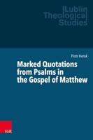 Marked Quotations from Psalms in the Gospel of Matthew