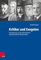 Kritiker Und Exegeten