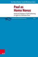 Paul as Homo Novus