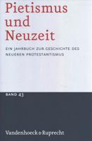 Pietismus Und Neuzeit Band 43 - 2017