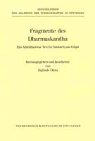 Fragmente Des Dharmaskandha