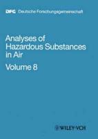 Analyses of Hazardous Substances in Air. Vol. 8