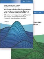 Mathematik in Den Ingenieur- Und Naturwissenschaften, Lehrbuch Plus Aufgaben Und Lösungen Im Set