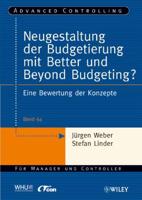 Neugestaltung Der Budgetierung Mit Better Und Beyond Budgeting?