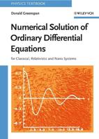 Numerical Solution of Ordinary Differential Equations