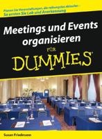 Meetings Und Events Organisieren Für Dummies