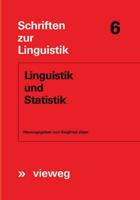 Linguistik Und Statistik