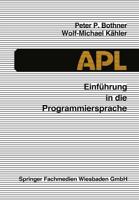 Einführung in Die Programmiersprache APL