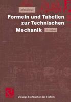 Formeln Und Tabellen Zur Technischen Mechanik