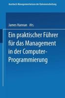 Ein Praktischer Führer Für Das Management in Der Computer-Programmierung