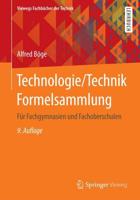 Technologie/Technik Formelsammlung