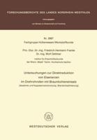 Untersuchungen Zur Direktreduktion Von Eisenerzen Im Drehrohrofen Mit Braunkohleneinsatz Fachgruppe Hüttenwesen/Werkstoffkunde