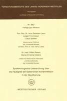 Epidemiologische Untersuchung Über Die Häufigkeit Der Bakteriellen Niereninfektion in Der Bevölkerung. Fachgruppe Medizin