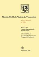 Evolution Selbstorganisierender Chemischer Systeme. Zur Leistungsfähigkeit Homogener Übergangsmetall-Katalysatoren