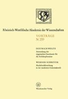 Anwendung Der Organischen Geochemie Für Die Erdölexploration. Hochdruckforschung in Der Modernen Gesteinskunde