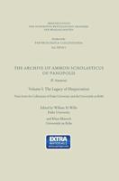 The Archive of Ammon Scholasticus of Panopolis PAPYROLOGICA COLONIENSIA