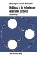 Einführung in Die Methoden Der Empirischen Soziologie