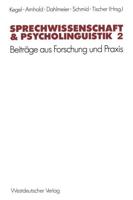 Sprechwissenschaft & Psycholinguistik 2