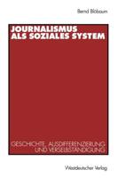 Journalismus Als Soziales System