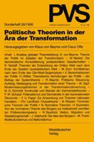 Politische Theorien in Der Åra Der Transformation