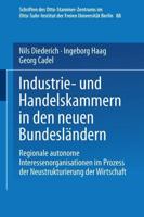 Industrie- Und Handelskammern in Den Neuen Bundesländern