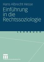 Einführung in Die Rechtssoziologie