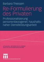 Re-Formulierung Des Privaten