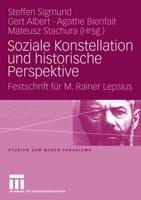 Soziale Konstellation Und Historische Perspektive